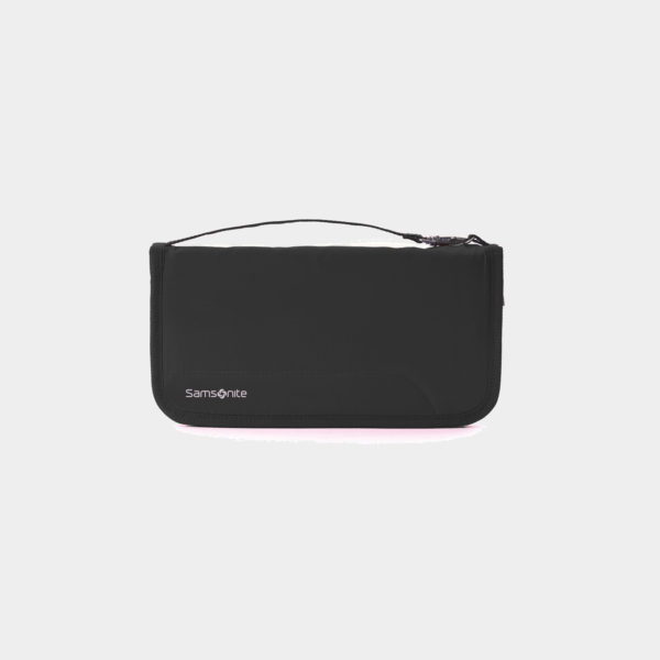 62863 Travel Wallet_Front_black