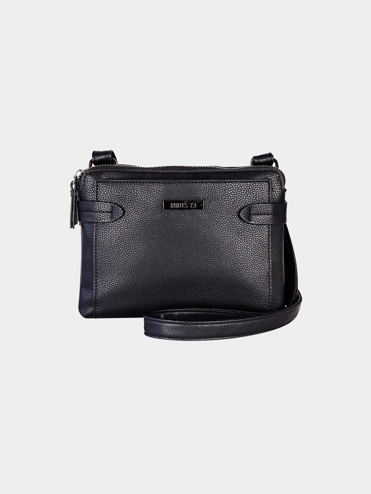 roots crossbody leather bag